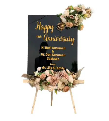 Papan Bunga Akrilik Nailan